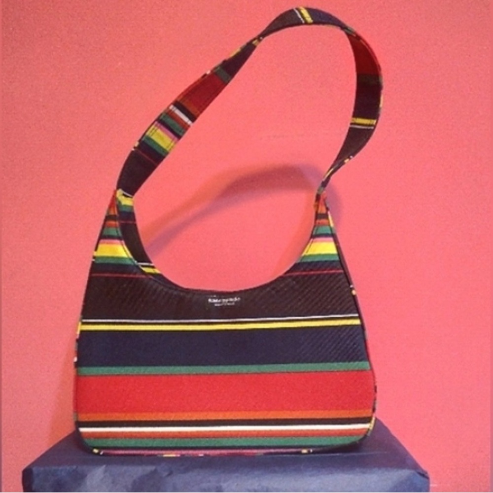 Kate Spade Purse - Striped Primary Colors